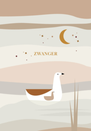 wenskaart Saskia Rasink | zwanger