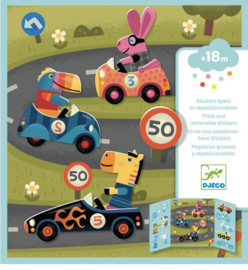 Djeco stickers | auto's