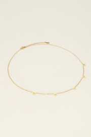 my jewellery ketting | open hartjes goud