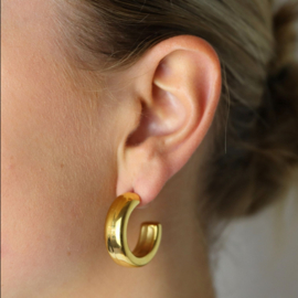 camps & camps oorbellen | big open earring