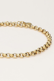 My jewellery armband dunne schakel goud