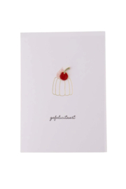 zusss Wenskaart Broche Gefelicitaart