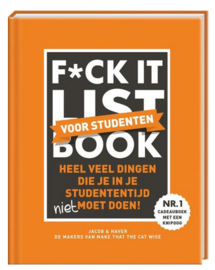 F*ck it list book voor studenten