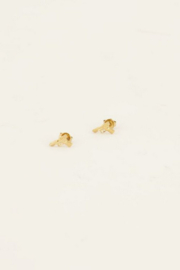 My Jewellery oorbellen | studs met pistooltje goud*
