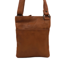Bear design Schoudertasje 'Doris' cognac