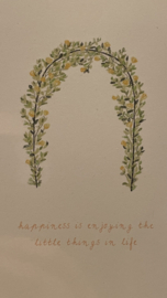 Nadine illustraties | happiness is enjoying the little things in life