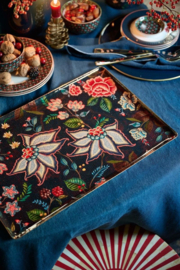 pip studio Schaal Metaal Large Berry Blues Donkerblauw
