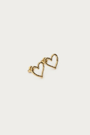 My Jewellery Oorbellen studs open hart goud