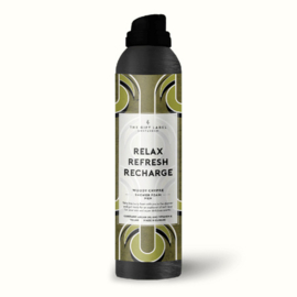 The Gift Label | shower foam men 'Relax, Refresh, Recharg' 200ml