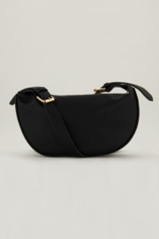 My Jewellery zwarte crossbody met gouden rits
