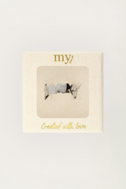 My Jewellery ring chunky hartje zilver maat 17