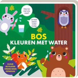 Boek Bos kleuren met water