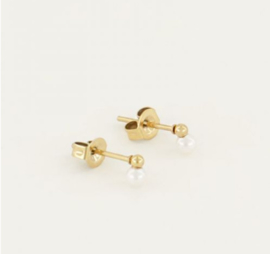 My Jewellery oorbellen | studs parel goud