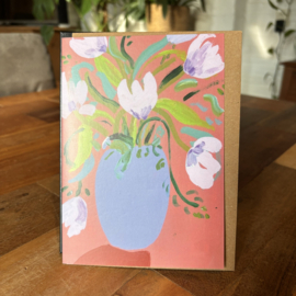 east end printslilac tulips
