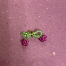 My Jewellery bedel paarse kersen goud