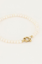 my jewellery armband | parel kralen armband met slotje