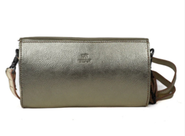 Bear Design Clutch/enveloptasje 'Pascalle' champagne