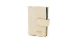 Bear design XL Pasjeshouder 'Mo' feather
