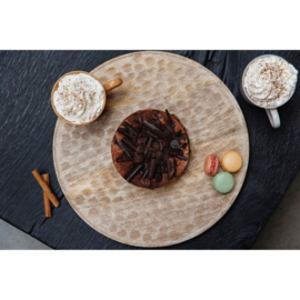 giftstories Jens Living serveerplank artisan rond naturel