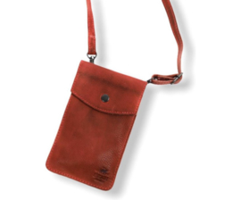 Bear Design telefoontasje 'Priya'  | rood