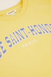 My jewellery Gele sweater "Rue saint honoré"