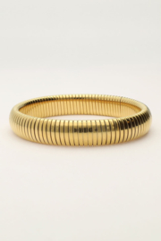 MyJewellery Bold elastieken bangle big goud
