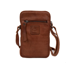 Bear Design telefoontasje 'Igor' cognac