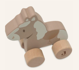 Jollein Houten Paard op wielen - Nostalgic Ride