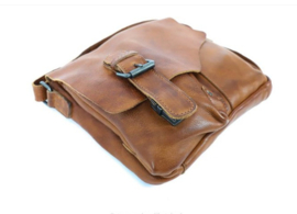 Bear Design schoudertasje 'Lauro' | cognac