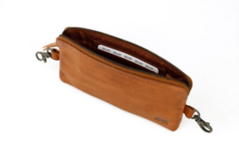 Bear Design Loop Bag Etui Pierre Cognac