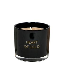 My Flame geurkaars met wens-armband - Heart of gold - Warm Cashmere