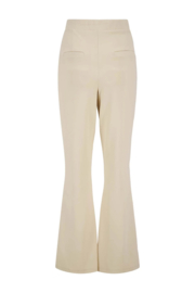 zusss scuba stretch broek recht model off white