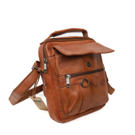 Bear Design schoudertas 'Jarmo' | cognac