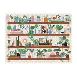 the cardcompany puzzel | plant shelfie 1000 stukjes