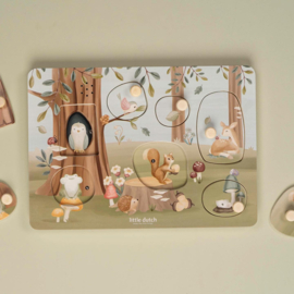Little Dutch geluiden puzzel forest friends