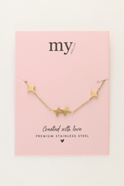 My jewellery armband poolster goud