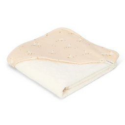 Little Dutch Badcape - Wit - 75 x 75 - Newborn Naturals - Little Gooses