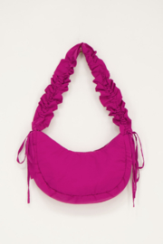 My Jewellery fuchsia crossbody met ruffles