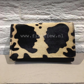Bear Design overslagportemonnee 'cow' | Jersey