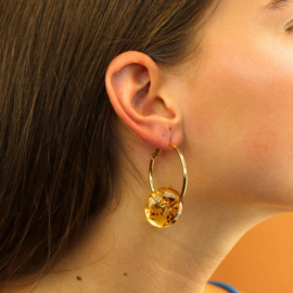 Camps & Camps oorbellen Big Donut Earrings