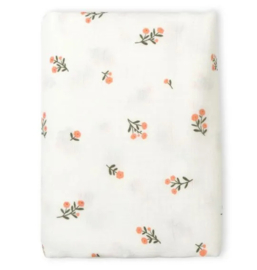 A Little Lovely Company swaddle | little flowers