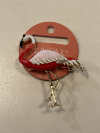 Go Dutch Label broche Flamingo - 14K