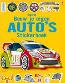 Boek Bouw je eigen auto's | stickerboek