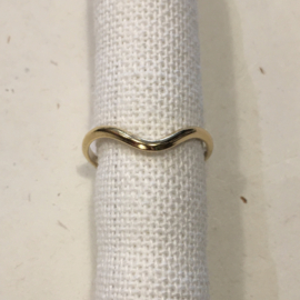 My Jewellery ring | verstelbare ring v vorm goud.