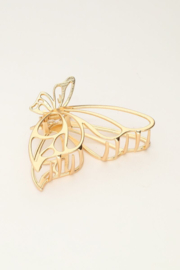 my jewellery gouden haarclip vlinder