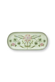 Pip Studio Taartplateau Rechthoekig Lily&Lotus Licht Groen