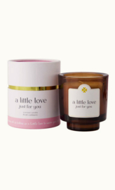 Zusss geurkaars glas in koker a little love just for you