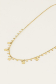 My jewellery ketting met ronde bedels goud*
