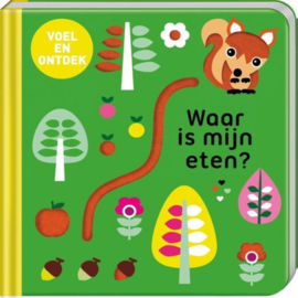 Waar is mijn eten? | karton voelboekje