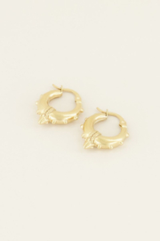 My Jewellery oorbellen | chuncky oorringen goud
